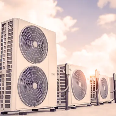 Instalación de aire acondicionado en una habitación.